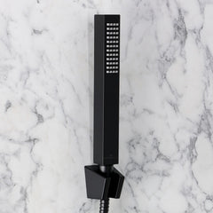 Hand Shower Kit, Shower Scape, Single Spray with 59-Inch Hose in Matte Black