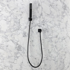 Hand Shower Kit, Shower Scape, Single Spray with 59-Inch Hose in Matte Black