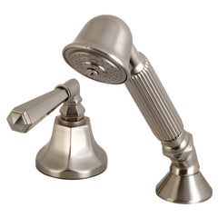 Hand Shower with Diverter, Tulare, for Roman Tub Faucet in Brushed Nickel