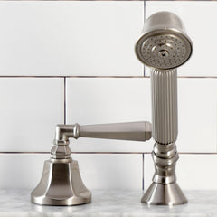 Hand Shower with Diverter, Tulare, for Roman Tub Faucet in Brushed Nickel