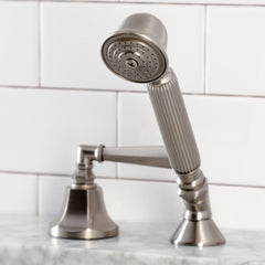 Hand Shower with Diverter, Tulare, for Roman Tub Faucet in Brushed Nickel