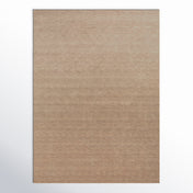 Hand Woven Indoor Area Rug, 8 Ft x 11 Ft in Beige Wool
