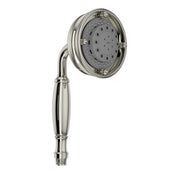Handshower, 3-Function, Round, Brass, Wall Mount