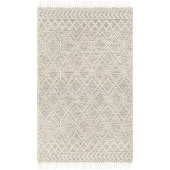 Handwoven Area Rug, 7 ft 6 in x 9 ft 6 in with Wool and Polyester