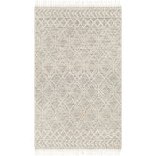 Handwoven Area Rug, 7 ft 6 in x 9 ft 6 in with Wool and Polyester