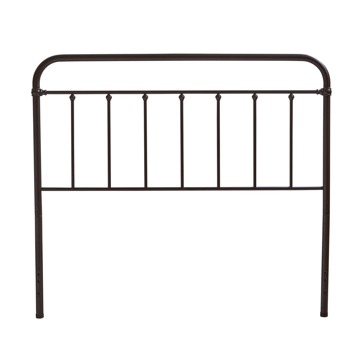 Headboard, King, Oiled Bronze with Steel Frame