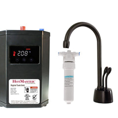 Hot and Cold Water Dispenser Faucet, Develosah, 2-Handle, Brass, Oil Rubbed Bronze