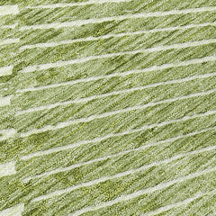 Indoor and Outdoor Area Rug, 8 x 10 ft, Sage Polyester with Non-Skid Backing