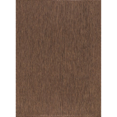 Indoor and Outdoor Rug, Polypropylene, Brown