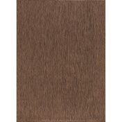 Indoor and Outdoor Rug, Polypropylene, Brown