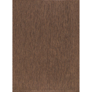 Indoor and Outdoor Rug, Polypropylene, Brown
