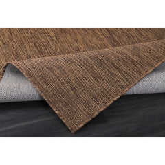Indoor and Outdoor Rug, Polypropylene, Brown