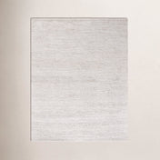 Indoor Area Rug, 9' x 12' Rectangle in Bleached Jute and Cotton