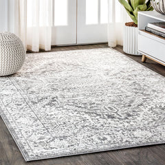 Indoor Area Rug, Polypropylene in Light Gray