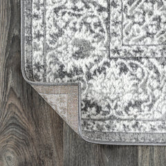 Indoor Area Rug, Polypropylene in Light Gray