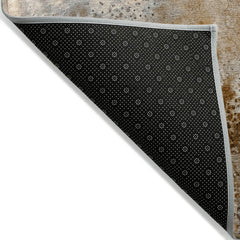 Indoor/Outdoor Area Rug, 10 x 14 Ft in Brown