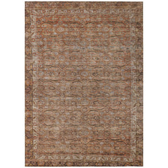 Indoor Outdoor Area Rug, 10' x 14' in Copper Flatweave Polyester