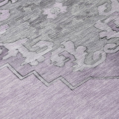 Indoor/Outdoor Area Rug, 8 ft x 10 ft in Plum
