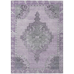 Indoor/Outdoor Area Rug, 8 ft x 10 ft in Plum