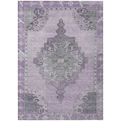 Indoor/Outdoor Area Rug, 8 ft x 10 ft in Plum