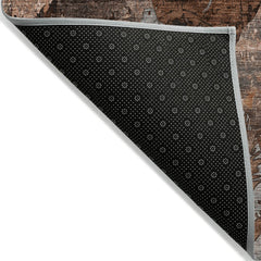 Indoor Outdoor Area Rug, 8' x 10' Polyester in Terracotta