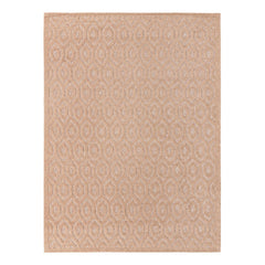Indoor/Outdoor Area Rug, Textured Polypropylene in Beige