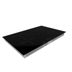 Induction Cooktop, Alta Qualita Parco, 30-Inch, 4 Burners, Black