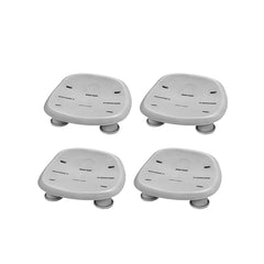 Inflatable Hot Tub, Hawaii, 6-Person with 140 Jets in Gray