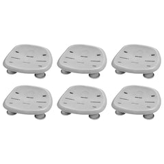 Inflatable Hot Tub, Honolulu, Round with 140 Jets in Gray