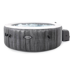 Inflatable Hot Tub, PureSpa Plus, 4-Person with 140 Jets in Gray