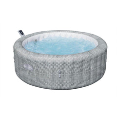 Inflatable Hot Tub, SaluSpa Bali, 6-Person with 140 Jets in Gray