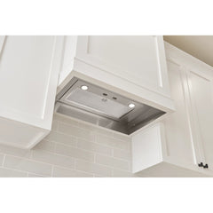 Insert Range Hood, Convertible, 300 CFM, Mesh Filter, Stainless Steel