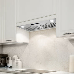 Insert Range Hood, Lumin, 36 in., Ducted, Touch Controls, Stainless Steel
