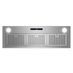 Insert Range Hood, Lumin, 36 in., Ducted, Touch Controls, Stainless Steel