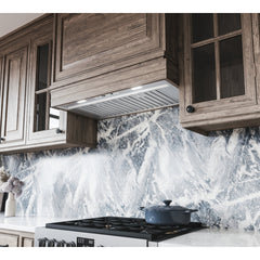 Insert Range Hood, Monsoon Mini, 300 CFM, 36 In., Stainless Steel