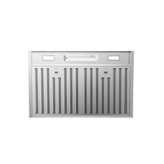 Insert Range Hood, Monsoon Mini II, 30 in., 600 CFM, LED Lights, Stainless Steel
