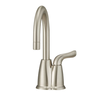 Instant Hot Water Dispenser, HOT150, High Arc, Lever Handle, Satin Nickel
