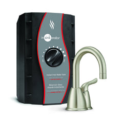 Instant Hot Water Dispenser, HOT150, Single Hole, Swivel Spout, Satin Nickel