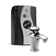 Instant Hot Water Dispenser, Invite, Touch, Low Arc, Chrome