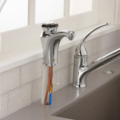 Instant Hot Water Dispenser, Invite, Touch, Low Arc, Chrome