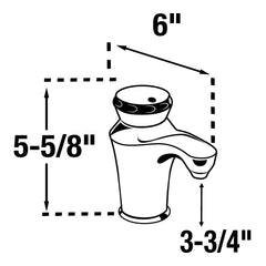 Instant Hot Water Dispenser, Invite, Touch, Low Arc, Chrome