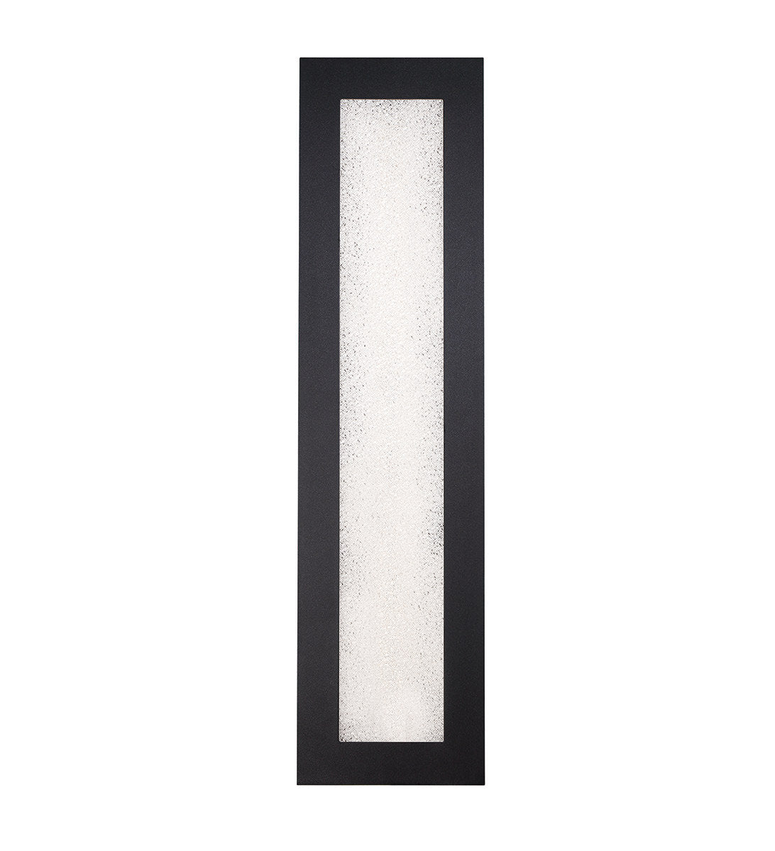 Integrated LED Wall Sconce, 28 in H, with Frosted White Glass Shade