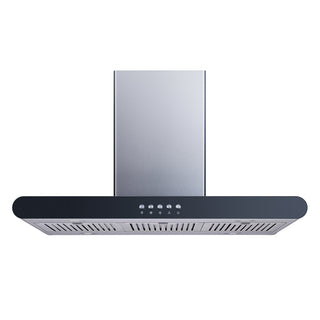 Island Range Hood, Convertible, 36 in., Stainless Steel
