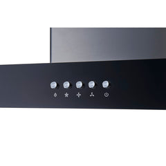 Island Range Hood, Convertible, 36 in., Stainless Steel