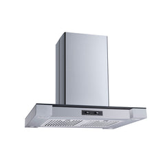 Island Range Hood, H155C Series, Convertible, 30 Inch, Stainless Steel