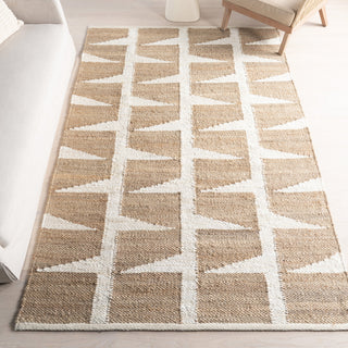 Jute Area Rug, 7'6" x 9'6" Rectangle in Beige