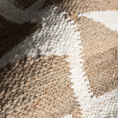 Jute Area Rug, 7'6" x 9'6" Rectangle in Beige
