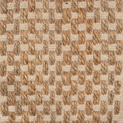 Jute Area Rug, 7'9" x 9'9" in Tan and Beige