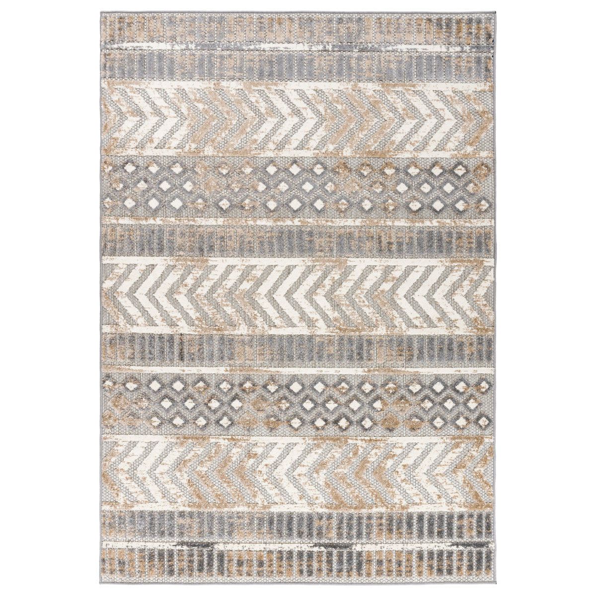 Full rug | the whole rug flat on a plain backdrop, no furniture