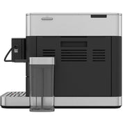 Side | KitchenAid fully automatic espresso machine side view showing profile and water tank